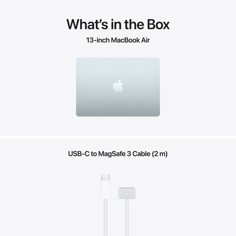13-inch MacBook Air: Apple M5 chip with 10-core CPU and 10-core GPU, 1TB SSD - Sky Blue - iSTYLE.ro