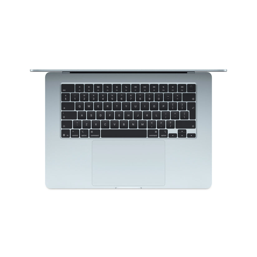 15-inch MacBook Air: Apple M5 chip with 10-core CPU and 10-core GPU, 512GB SSD - Sky Blue - iSTYLE.ro