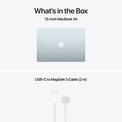 15-inch MacBook Air: Apple M5 chip with 10-core CPU and 10-core GPU, 512GB SSD - Sky Blue - iSTYLE.ro