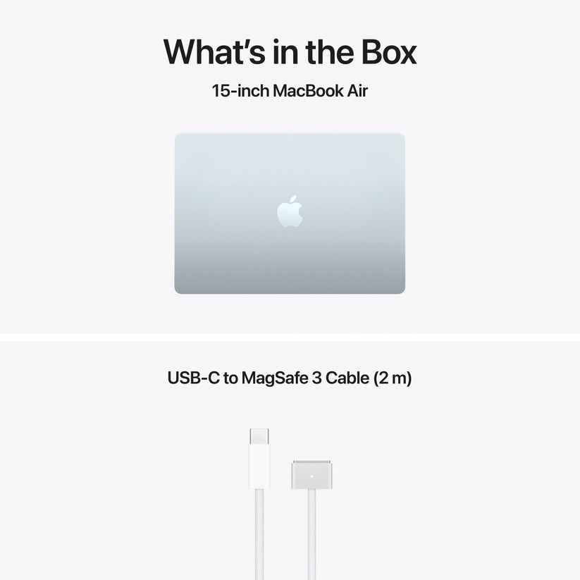 15-inch MacBook Air: Apple M5 chip with 10-core CPU and 10-core GPU, 512GB SSD - Sky Blue - iSTYLE.ro