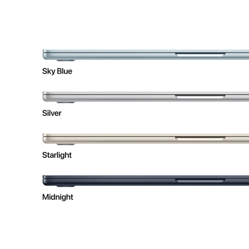 15-inch MacBook Air: Apple M5 chip with 10-core CPU and 10-core GPU, 512GB SSD - Starlight - iSTYLE.ro
