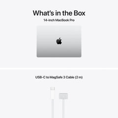 14-inch MacBook Pro: Apple M5 Pro chip with 15-core CPU and 16-core GPU, 2TB SSD - Silver - iSTYLE.ro