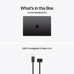 14-inch MacBook Pro: Apple M5 Pro chip with 15-core CPU and 16-core GPU, 1TB SSD - Space Black - iSTYLE.ro