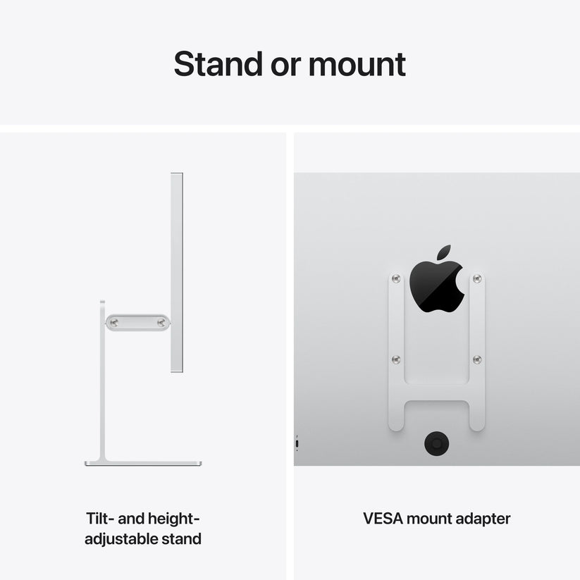 Studio Display XDR - Nano-texture glass - Tilt- and height-adjustable stand - iSTYLE.ro