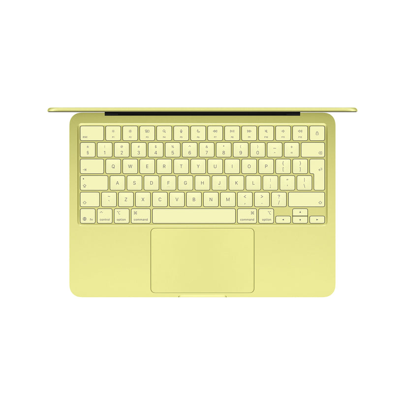 13-inch MacBook Neo: Apple A18 Pro chip with 6‑core CPU and 5‑core GPU, Magic Keyboard, 256GB SSD - Citrus - iSTYLE.ro