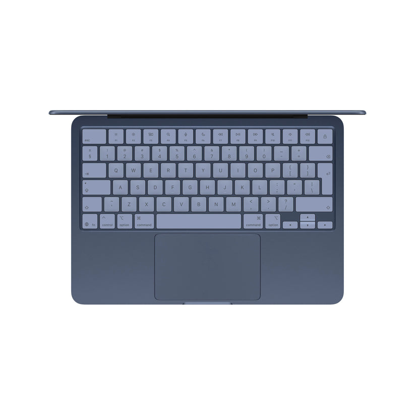 13-inch MacBook Neo: Apple A18 Pro chip with 6‑core CPU and 5‑core GPU, Magic Keyboard, 256GB SSD - Indigo - iSTYLE.ro