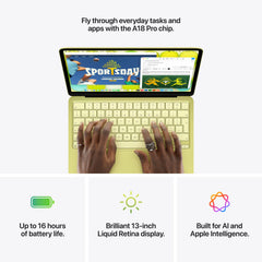13-inch MacBook Neo: Apple A18 Pro chip with 6‑core CPU and 5‑core GPU, Magic Keyboard with Touch ID, 512GB SSD - Blush - iSTYLE.ro