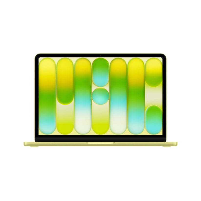13-inch MacBook Neo: Apple A18 Pro chip with 6‑core CPU and 5‑core GPU, Magic Keyboard with Touch ID, 512GB SSD - Citrus - iSTYLE.ro
