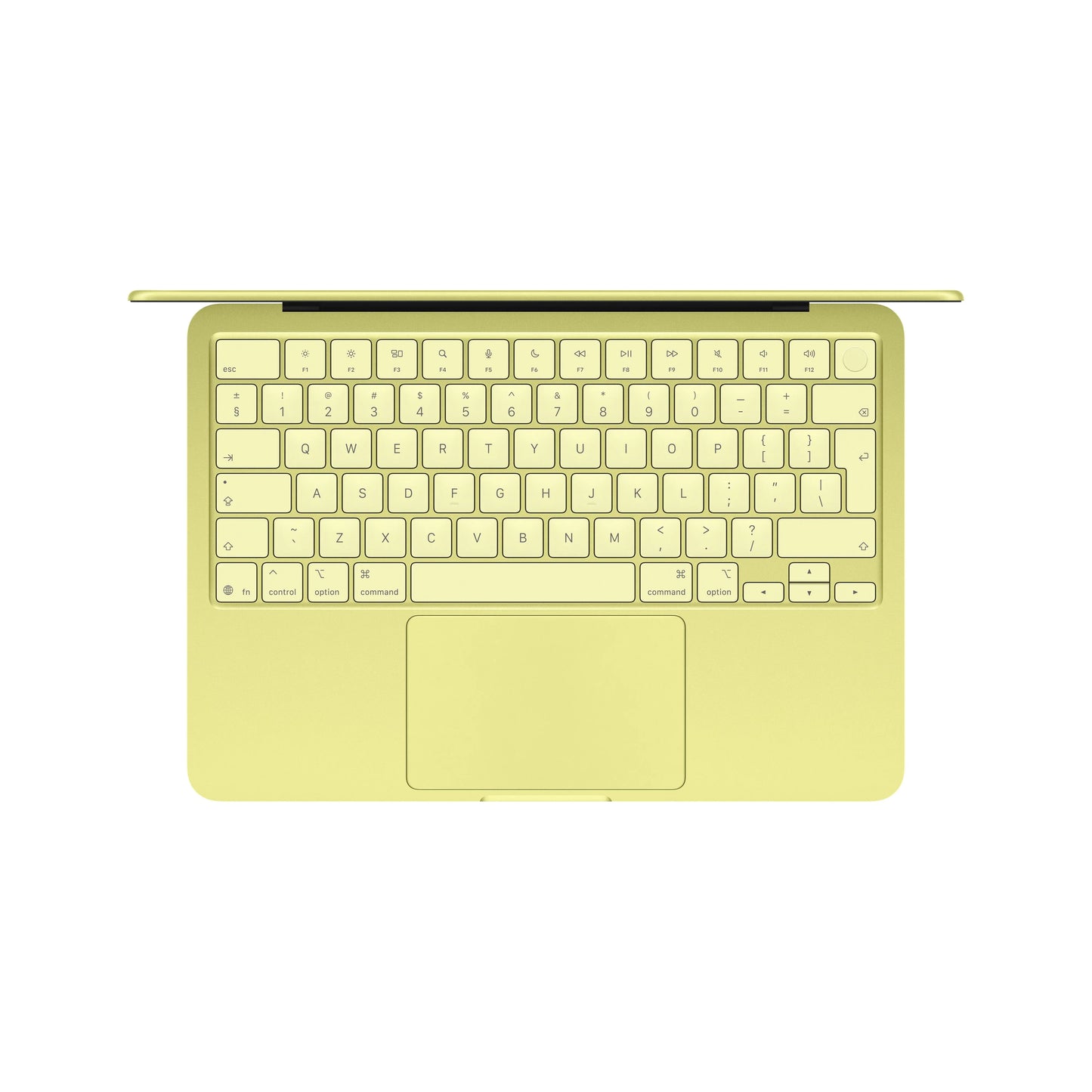 13-inch MacBook Neo: Apple A18 Pro chip with 6‑core CPU and 5‑core GPU, Magic Keyboard with Touch ID, 512GB SSD - Citrus - iSTYLE.ro