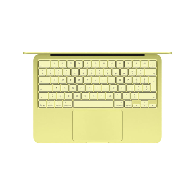 13-inch MacBook Neo: Apple A18 Pro chip with 6‑core CPU and 5‑core GPU, Magic Keyboard with Touch ID, 512GB SSD - Citrus - iSTYLE.ro