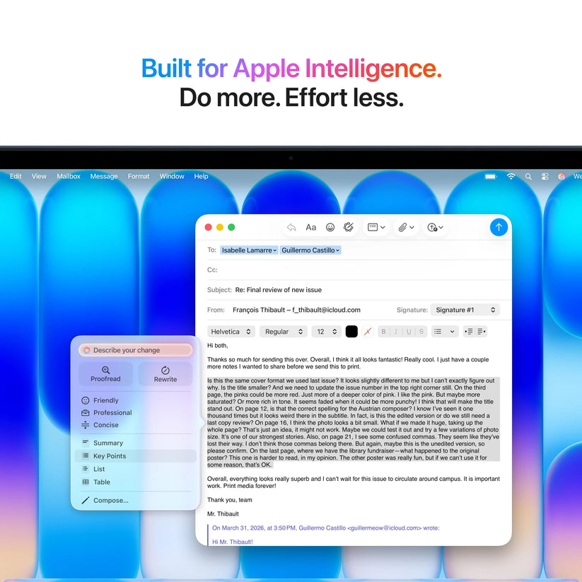 13-inch MacBook Neo: Apple A18 Pro chip with 6‑core CPU and 5‑core GPU, Magic Keyboard with Touch ID, 512GB SSD - Indigo - iSTYLE.ro