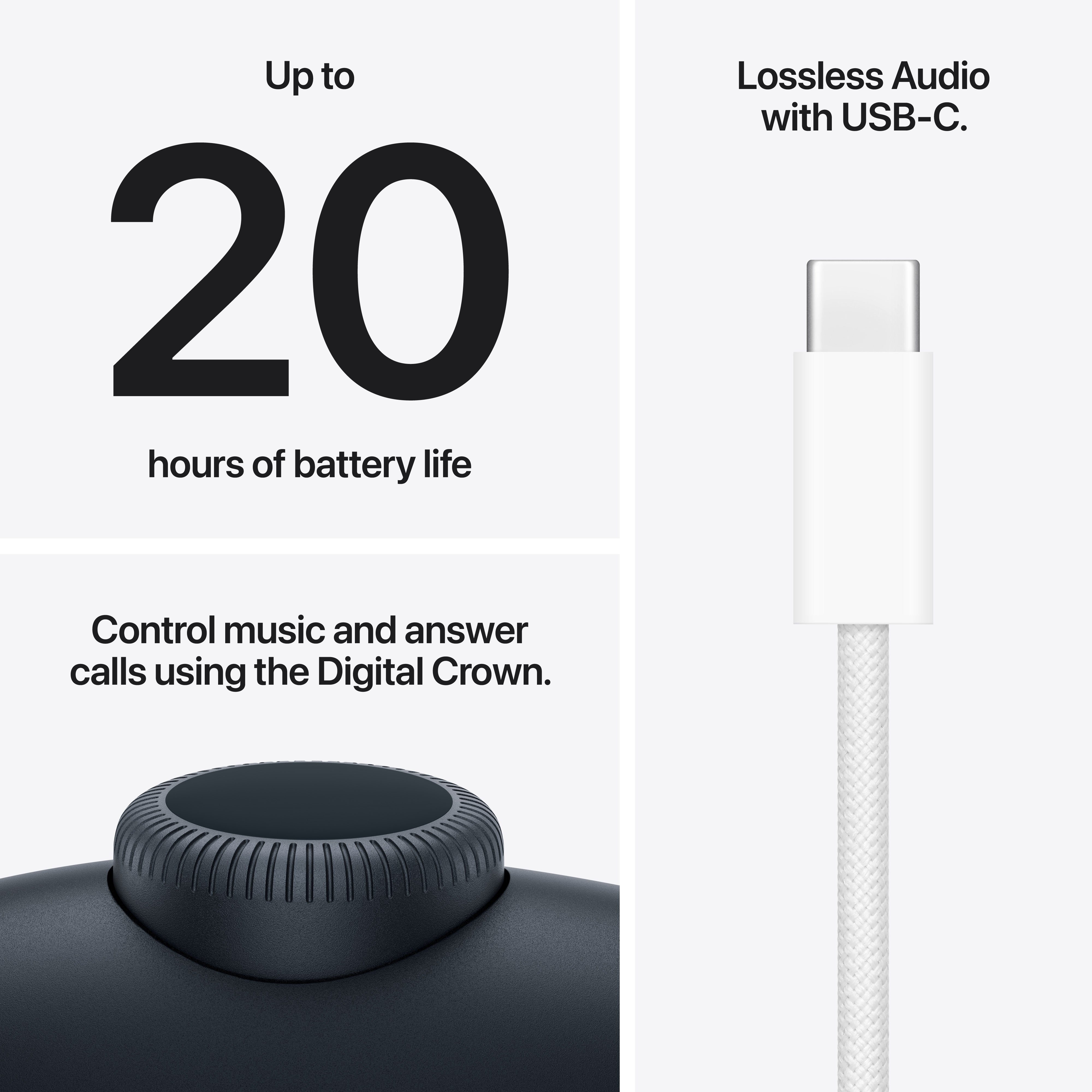 Casti Over-Ear Apple AirPods Max 2, Midnight | iSTYLE – iSTYLE.ro