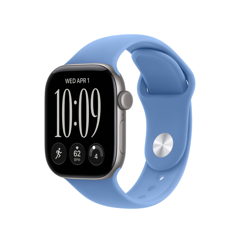 42mm Wildflower Blue Sport Band - S/M - iSTYLE.ro