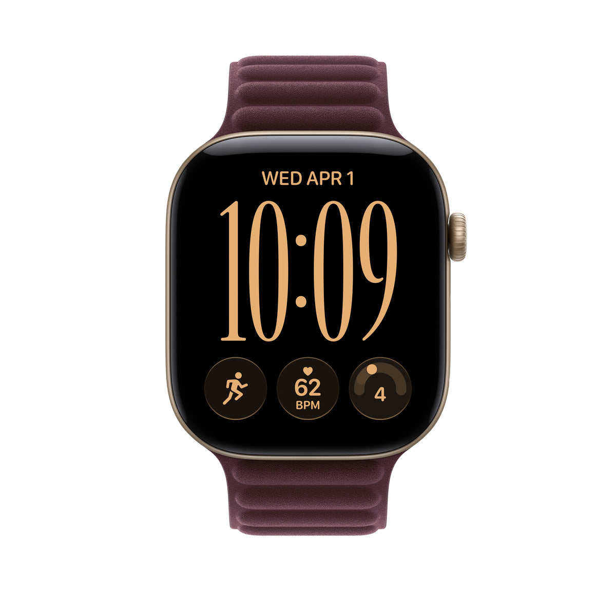 46mm Burgundy Magnetic Link - S/M - iSTYLE.ro