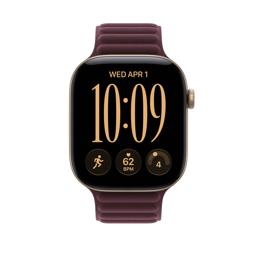 46mm Burgundy Magnetic Link - S/M - iSTYLE.ro