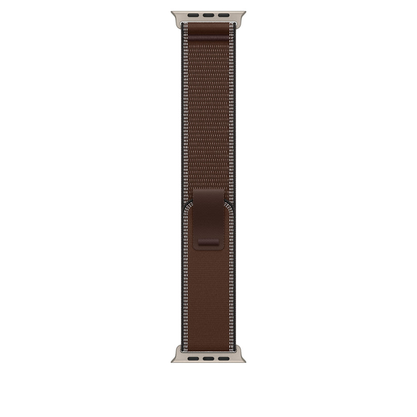 49mm Dark Umber Trail Loop - M/L - Natural Titanium Finish - iSTYLE.ro