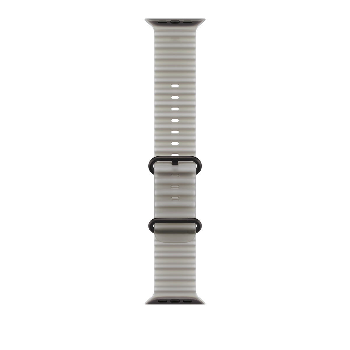 49mm Translucent Grey Ocean Band - Black Titanium Finish - iSTYLE.ro