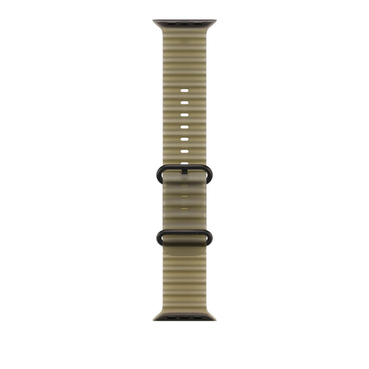49mm Translucent Kelp Ocean Band - Black Titanium Finish - iSTYLE.ro