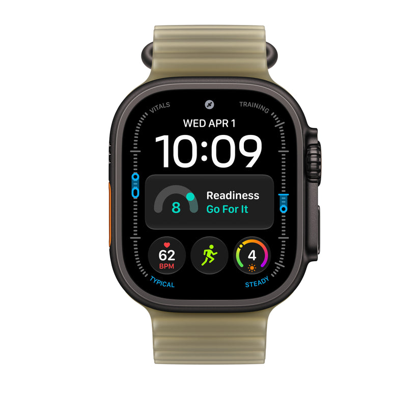 49mm Translucent Kelp Ocean Band Extension - Black Titanium Finish - iSTYLE.ro