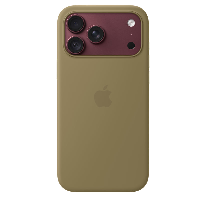 iPhone 18 Pro Max Silicone Case with MagSafe - Olive - iSTYLE.ro