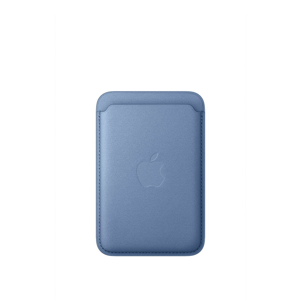iPhone FineWoven Wallet with MagSafe – Wildflower Blue - iSTYLE.ro