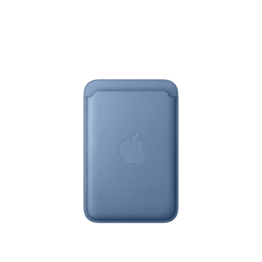 iPhone FineWoven Wallet with MagSafe – Wildflower Blue - iSTYLE.ro