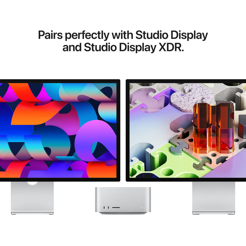 Produs configurabil: Mac Studio, procesor Apple M5 Ultra, 30 nuclee CPU si 64 nuclee GPU, 256GB, 4TB SSD