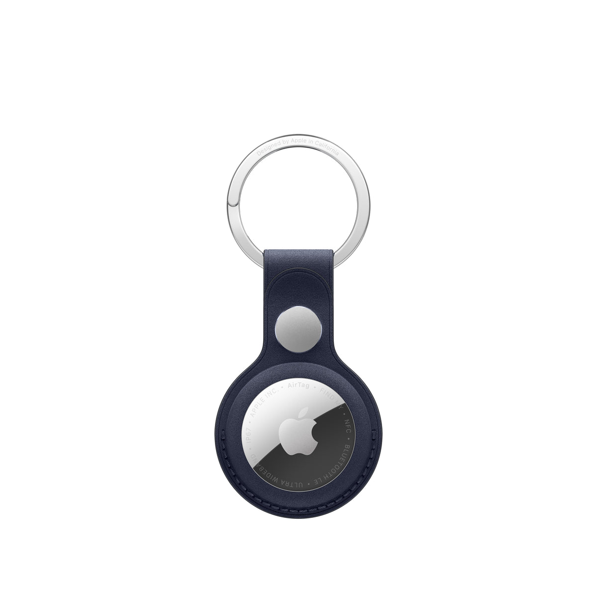 AirTag FineWoven Key Ring - Navy - iSTYLE.ro