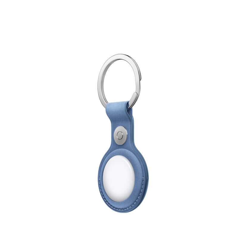 AirTag FineWoven Key Ring - Wildflower Blue - iSTYLE.ro