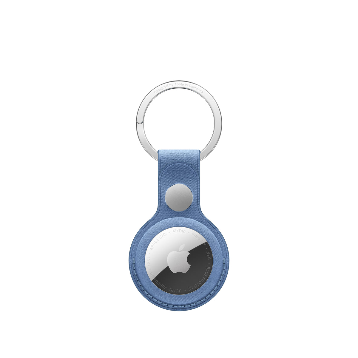 AirTag FineWoven Key Ring - Wildflower Blue - iSTYLE.ro