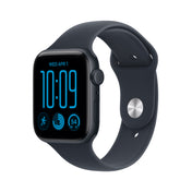 Apple Watch SE 3 GPS + Cellular 44mm Midnight Aluminium Case with Navy Blue Sport Band - S/M - iSTYLE.ro