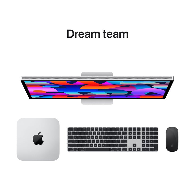 Monitor Apple Studio Display 27", 5K Retina, Thunderbolt, Nano-Texture Glass, Adaptor VESA, Argintiu (Stand monitor Apple Pro nu este inclus) - iSTYLE RO