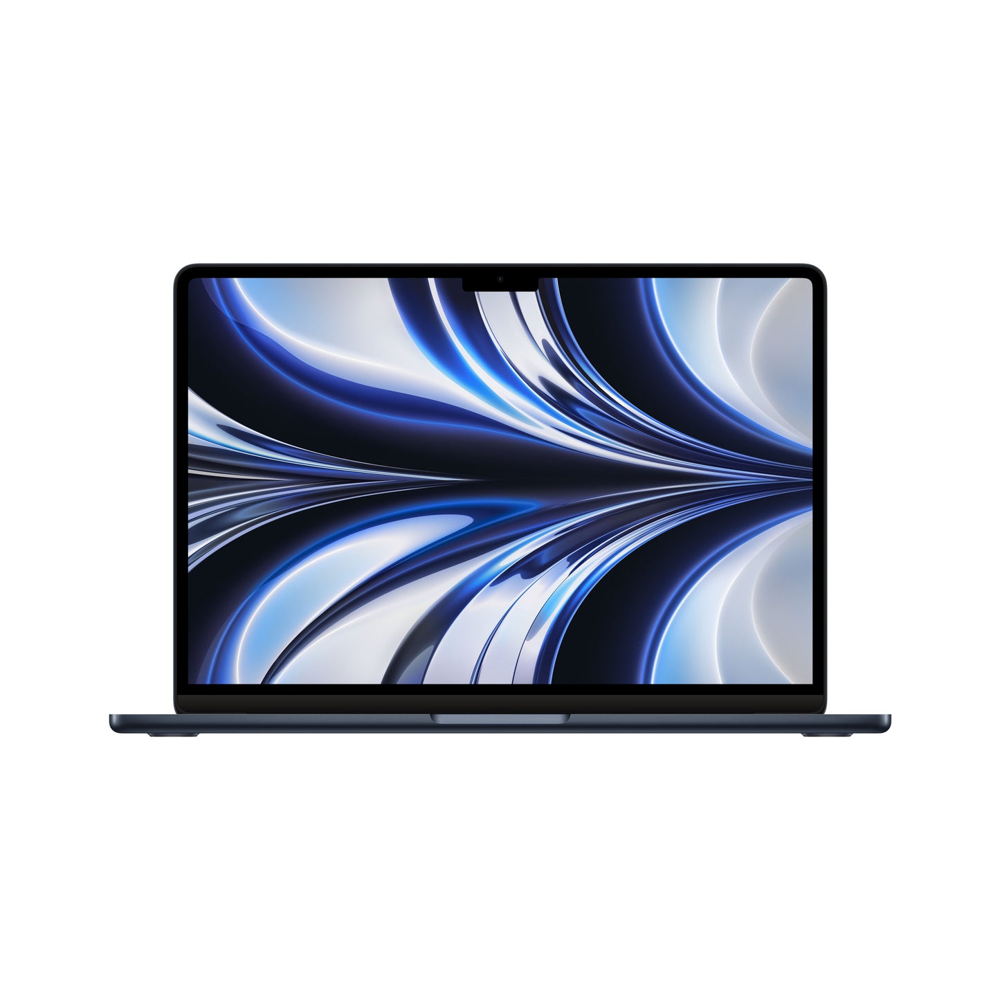 MacBook Air 13", procesor Apple M2, 8 nuclee CPU si 8 nuclee GPU, 16GB, 256GB, Midnight, RO KB - iSTYLE RO