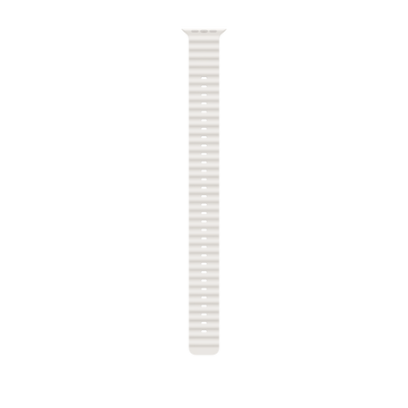 Extensie Curea Apple pentru Apple Watch 49mm Band: White Ocean Band Extension