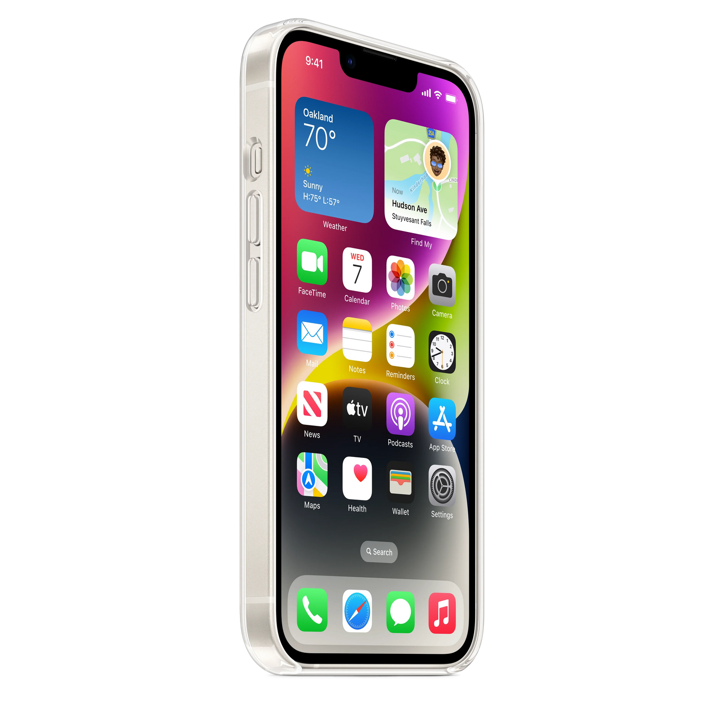 Husa de protectie Apple pentru iPhone 14, Transparent - iSTYLE RO