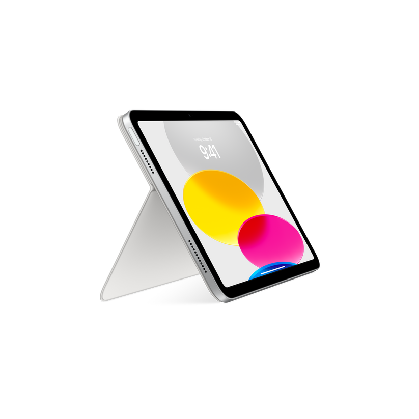 Husa cu tastatura Apple Magic Keyboard pentru iPad, Alb, layout US - iSTYLE RO