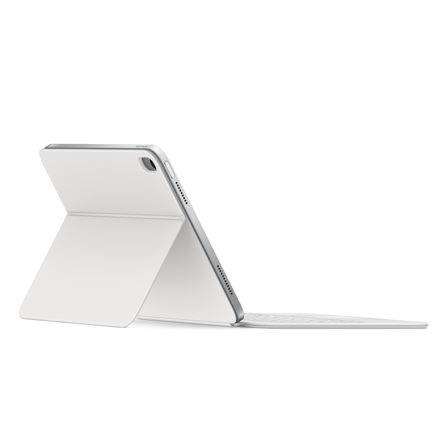 Husa cu tastatura Apple Magic Keyboard pentru iPad, Alb, layout US - iSTYLE RO