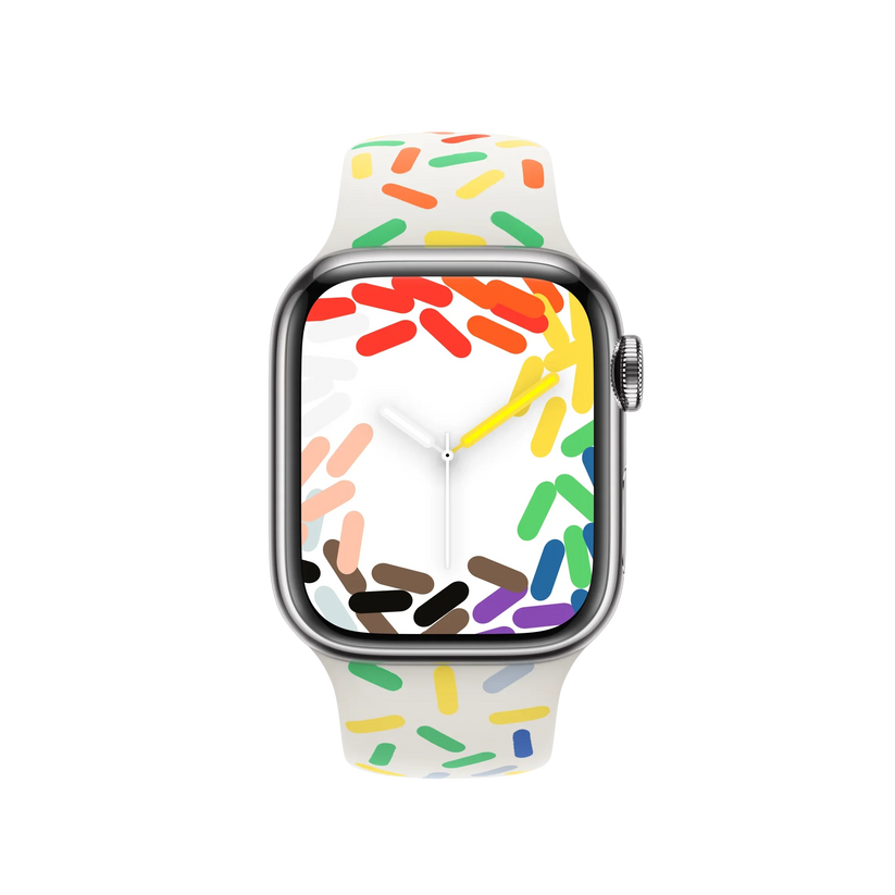 Curea Apple pentru Apple Watch 41mm Pride Edition Sport‚àö√§Band - S/M - iSTYLE RO