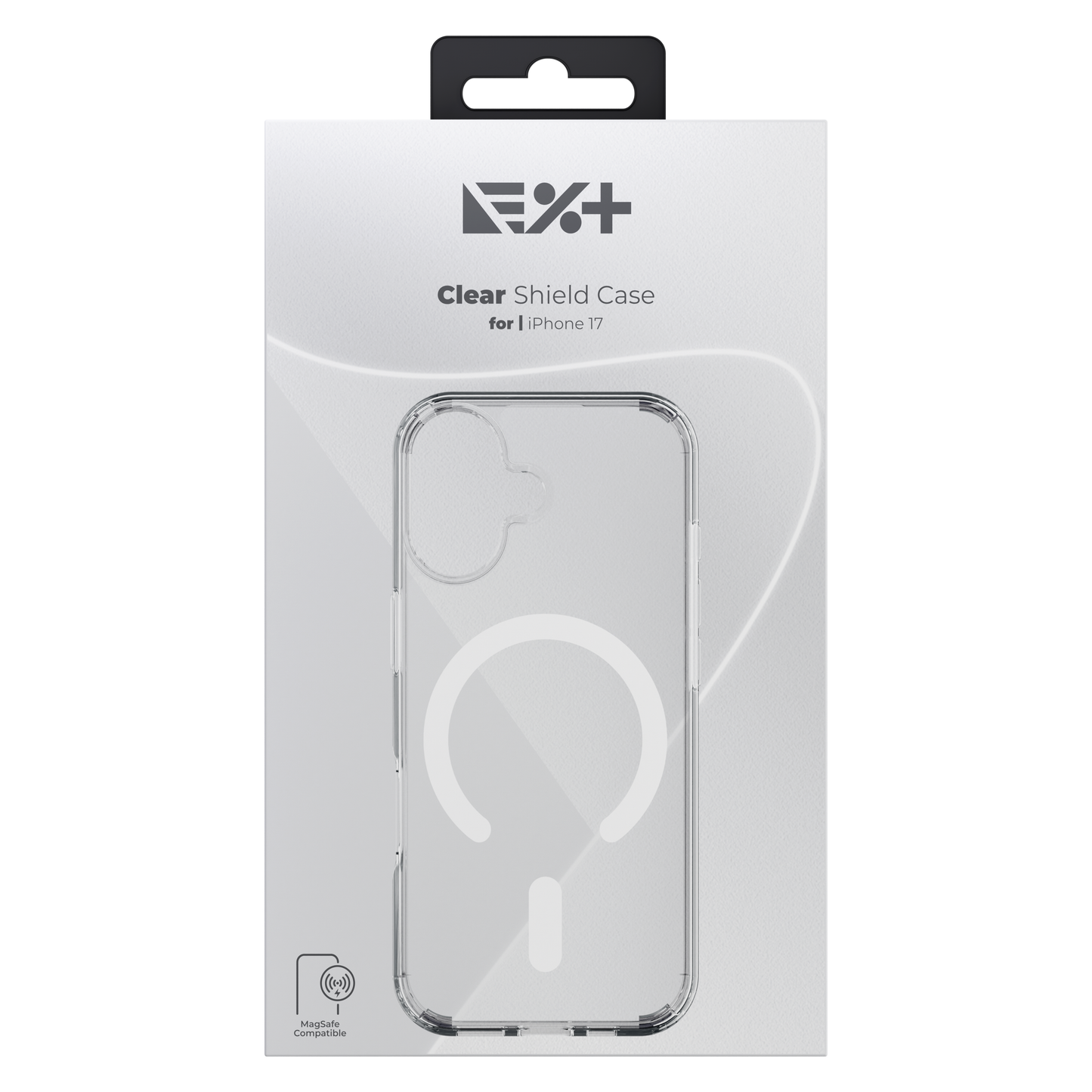 Husa de protectie NOA cu MagSafe pentru iPhone 17, Transparent