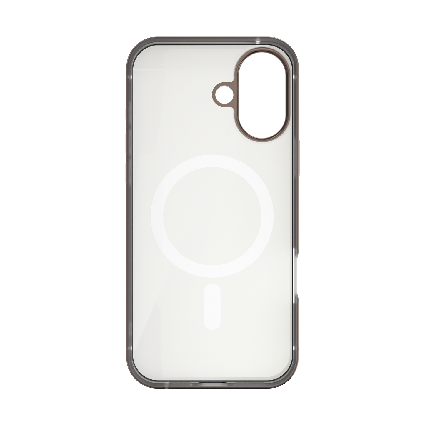 Husa de protectie NOA Hibrid pentru iPhone 17, MagSafe, Roz Cupru