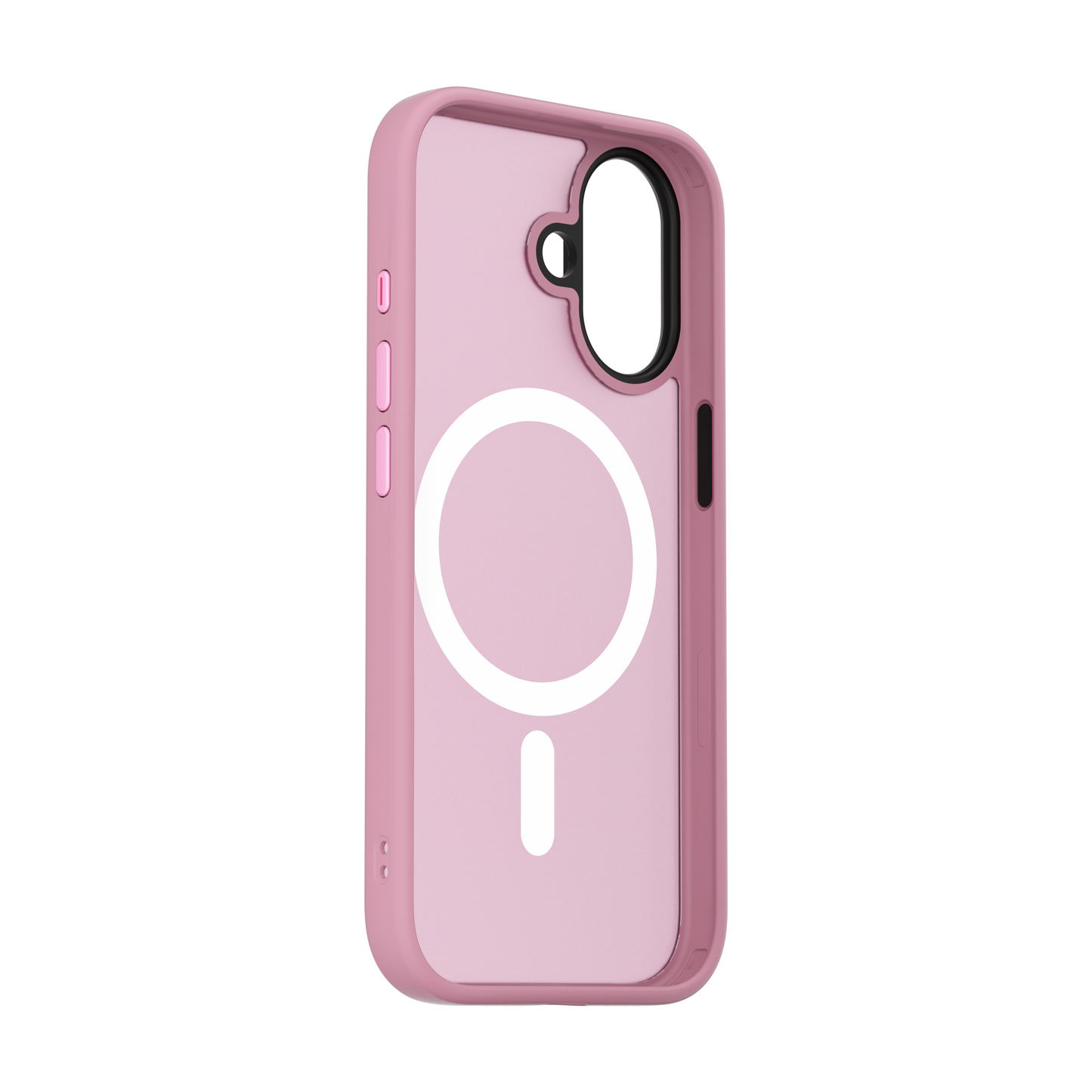 Husa de protectie NOA Mist Shield cu MagSafe pentru iPhone 17, Roz