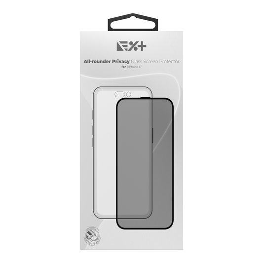 Folie de protectie din sticla privacy NOA pentru iPhone 17