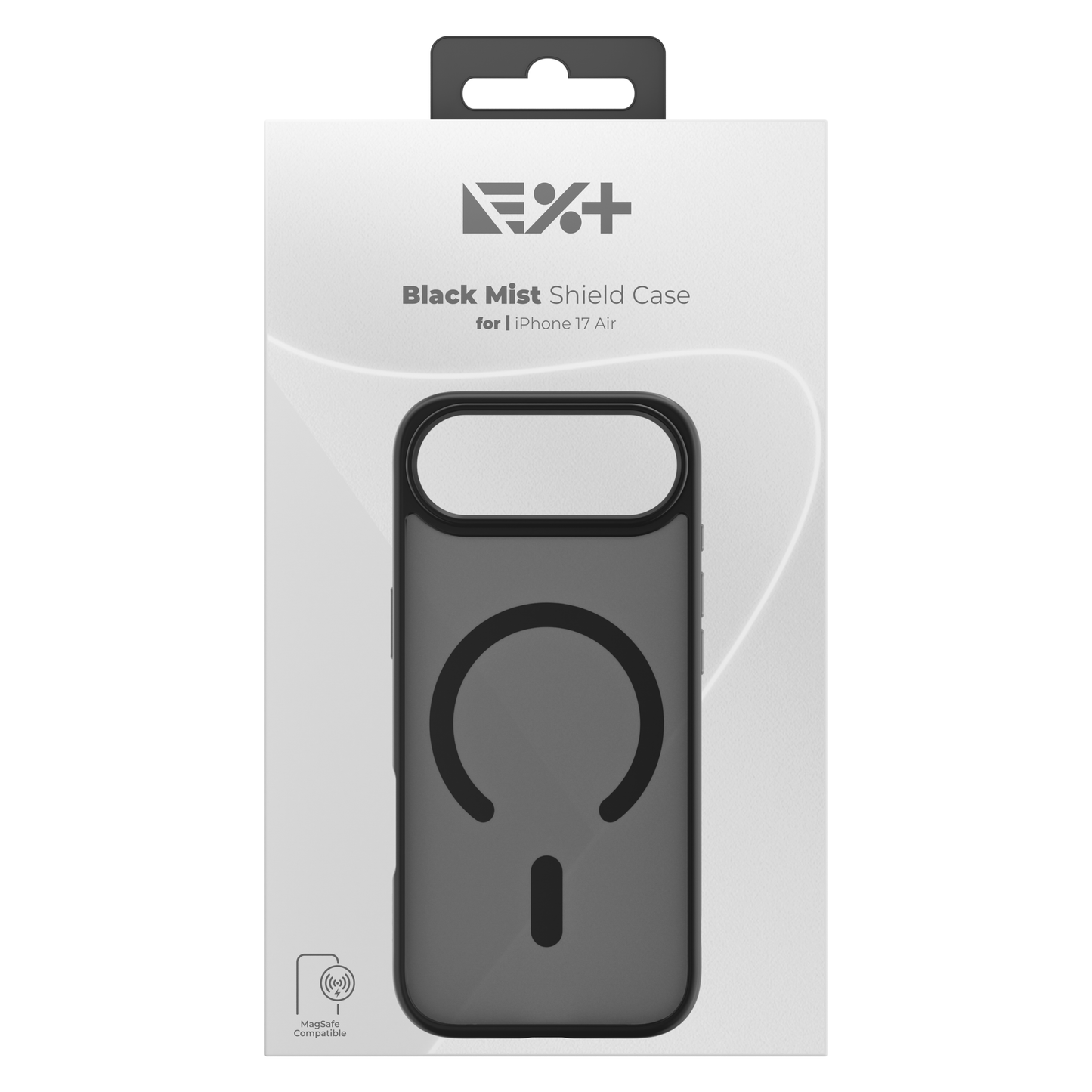 Husa de protectie NOA Mist Shield cu MagSafe pentru iPhone Air, Negru