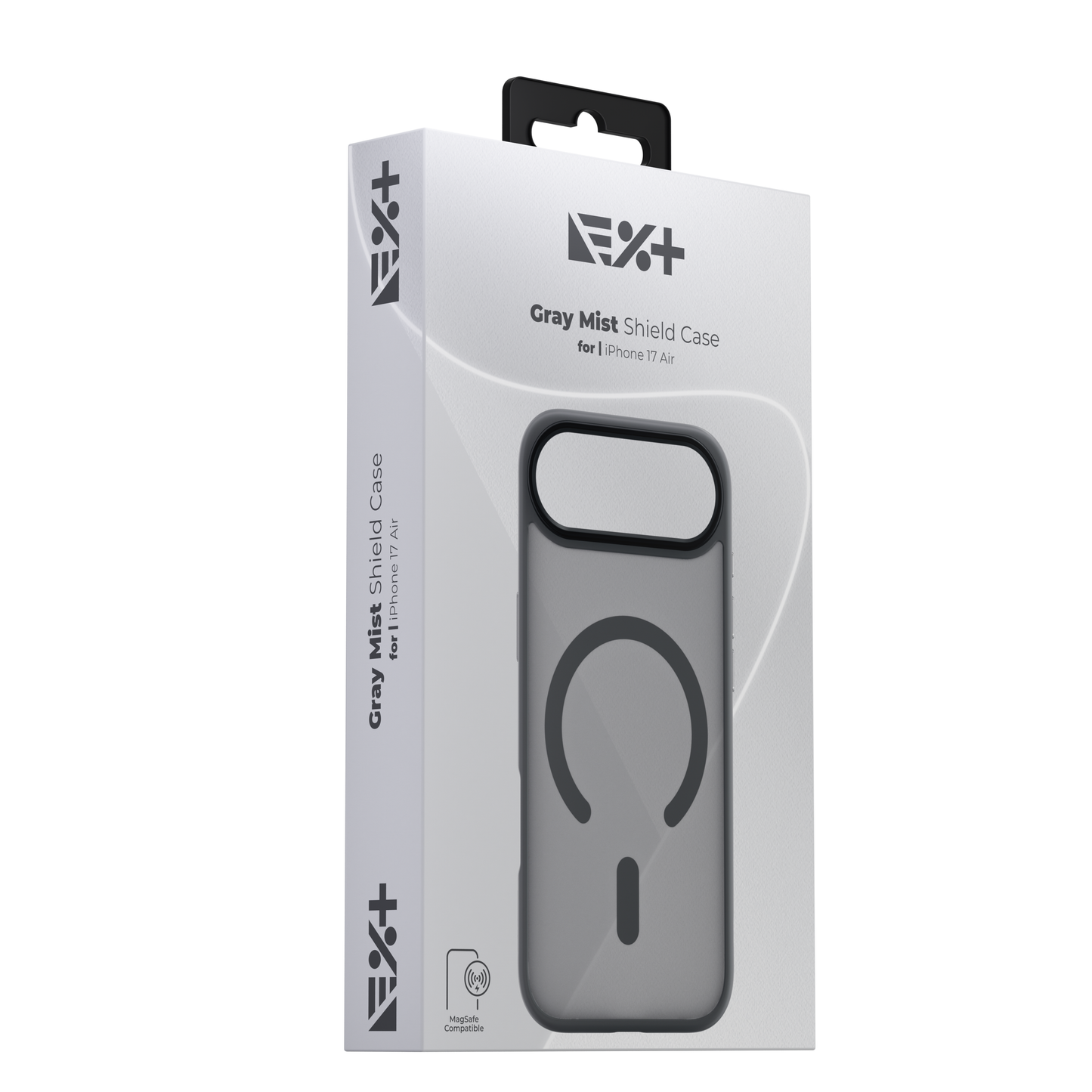 Husa de protectie NOA Mist Shield cu MagSafe pentru iPhone Air, Gri