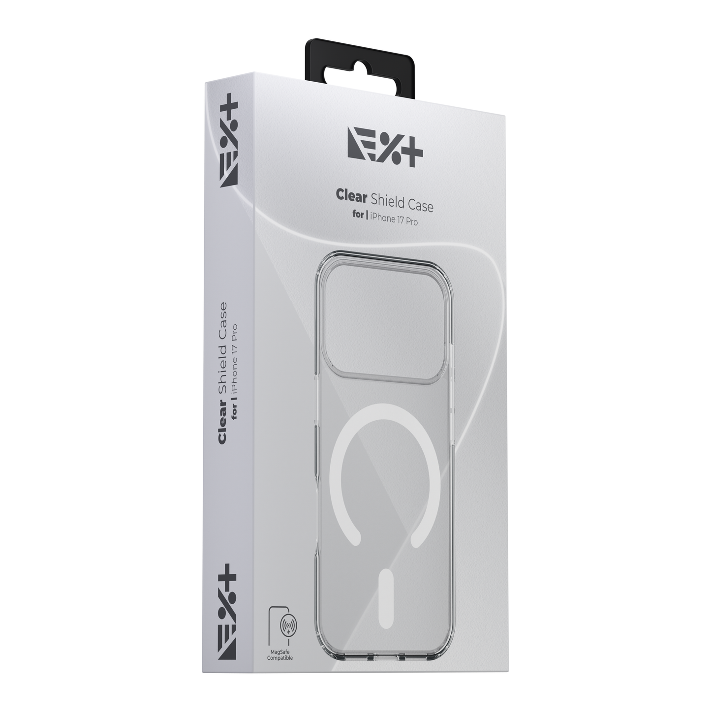 Husa de protectie NOA cu MagSafe pentru iPhone 17 Pro, Transparent