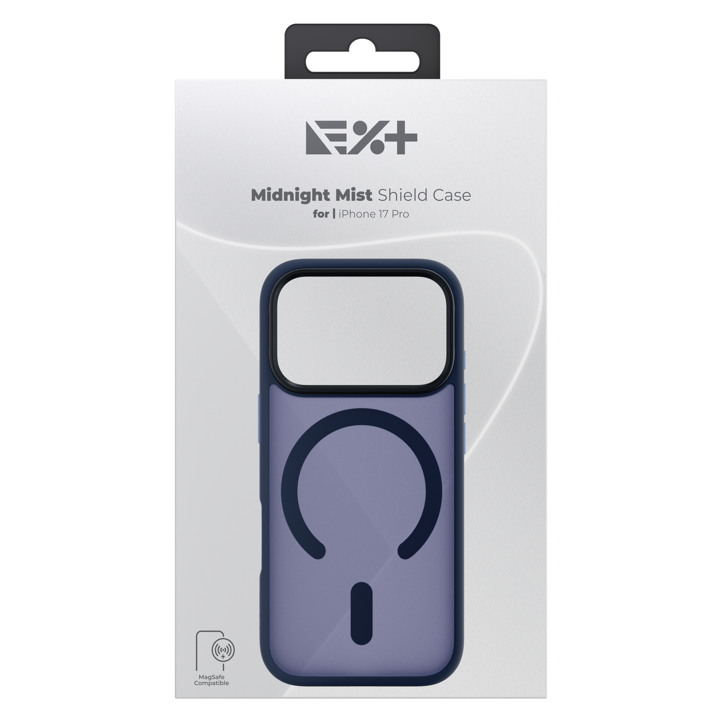 Husa de protectie NOA Mist Shield cu MagSafe pentru iPhone 17 Pro, Albastru