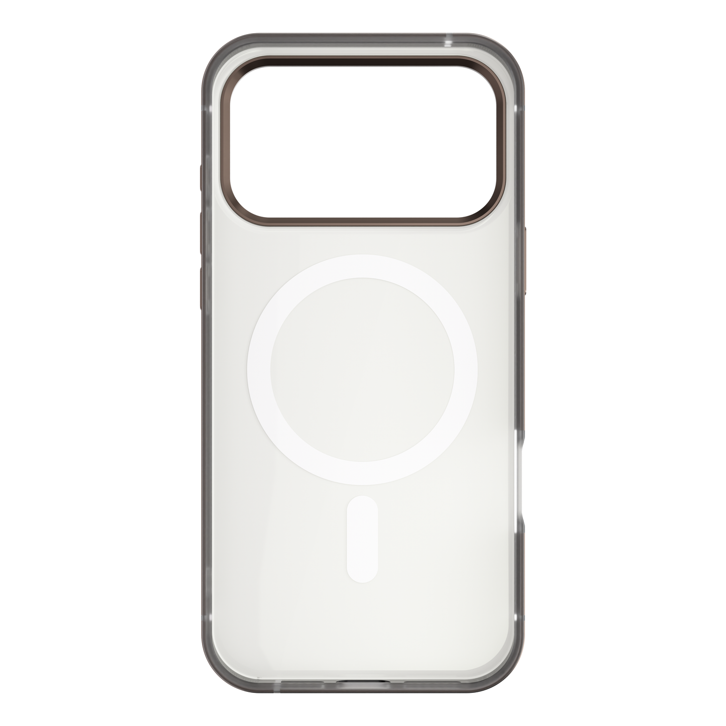 Husa de protectie NOA Hibrid pentru iPhone 17 Pro Max, MagSafe, Roz Cupru