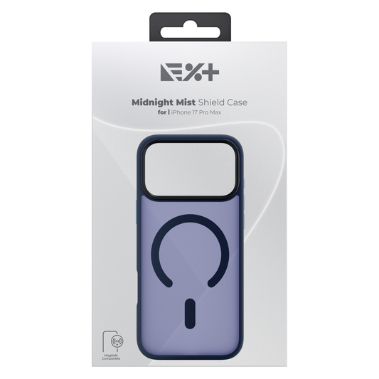 Husa de protectie NOA Mist Shield cu MagSafe pentru iPhone 17 Pro Max, Albastru