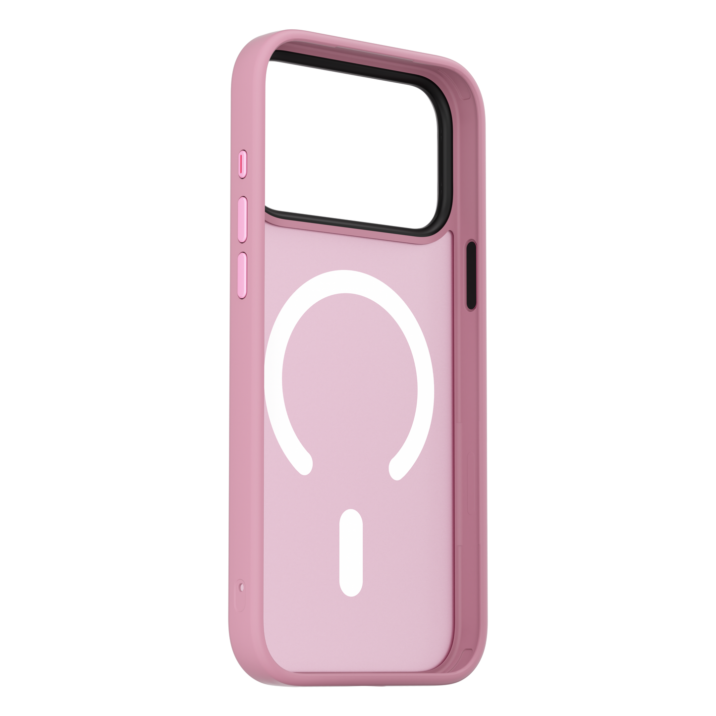Husa de protectie NOA Mist Shield cu MagSafe pentru iPhone 17 Pro Max, Roz