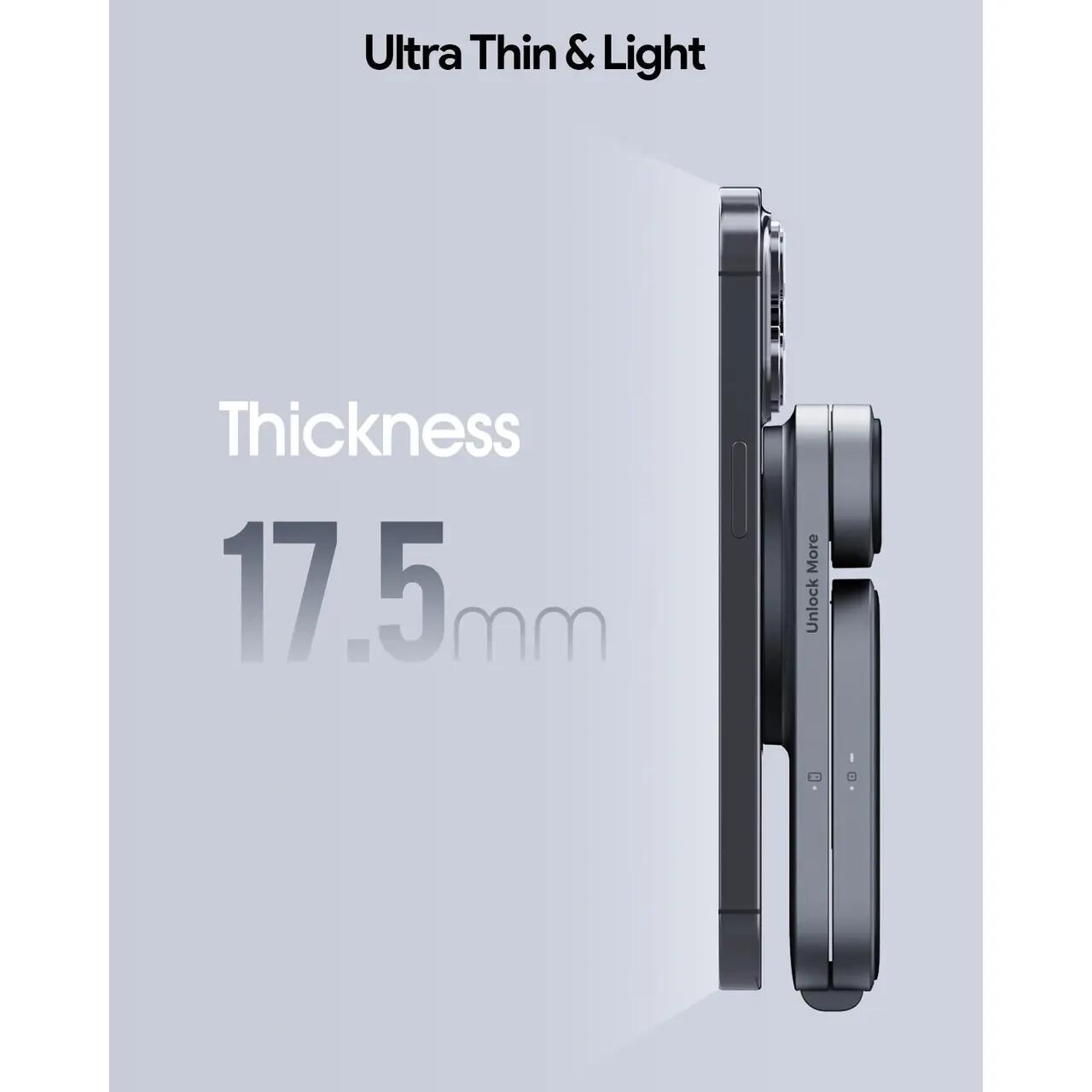 Statie de incarcare AUKEY MagFusion Z Qi2 3-in-1 Foldable Magnetic Fast Wireless Charging Station